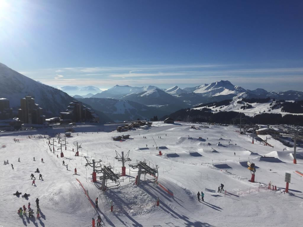 Avoriaz Bowl ski slopes