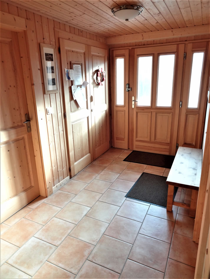 Chalet Chanterelle entrance hall