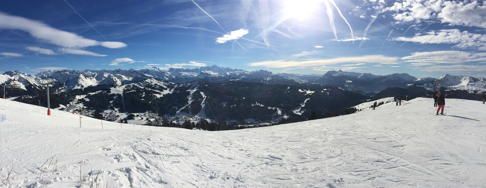 Mont Blanc from Mt Chery