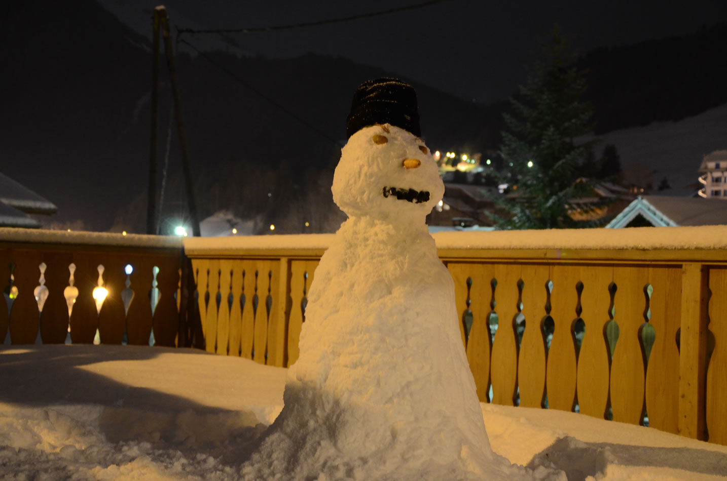 Pierre the snowman