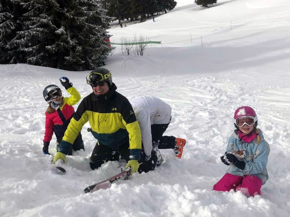 Mucking about in the snow